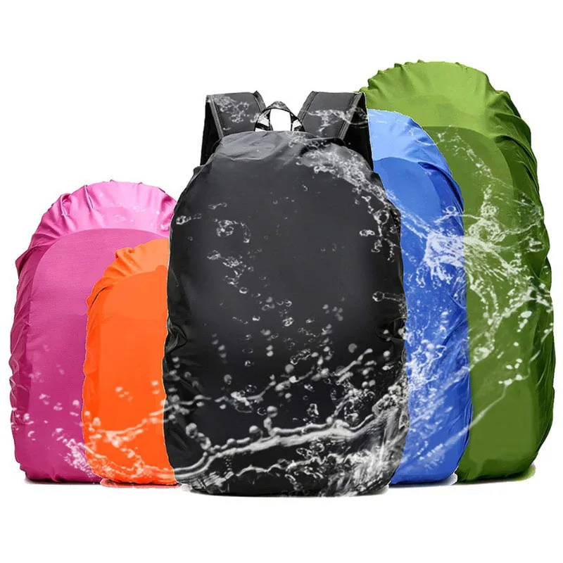 New Hot Rain Cover For Backpack 20L 35L 40L 50L 60L Waterproof Bag Camo Tactical Outdoor Camping Hiking Climbing Dust Raincover 1