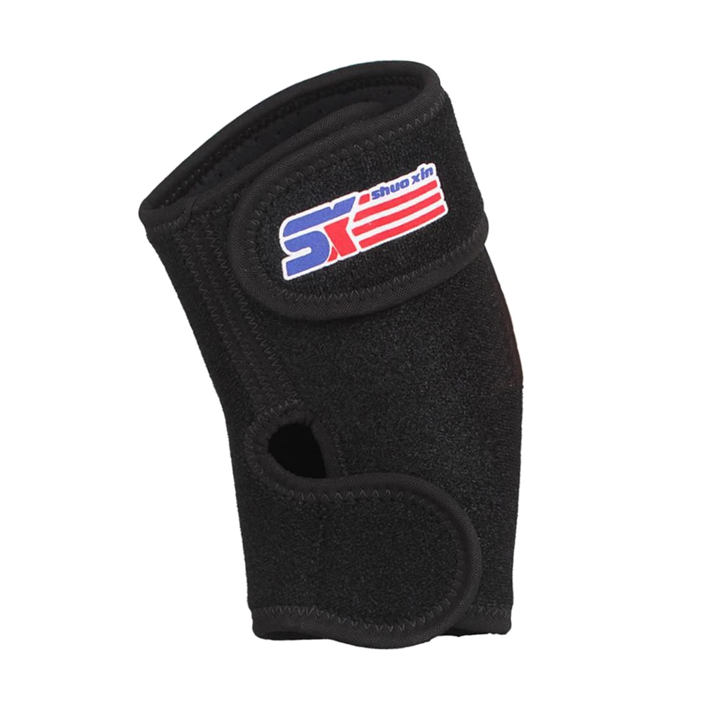 Adjustable Men's Women's Ankle Foot Brace Plantar Fasciitis Tendonitis Compression  Belt Black