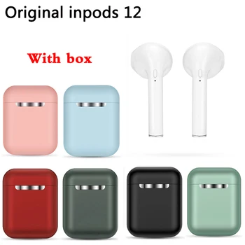 

Bluetooth Earphones Air 2 inPods 12 TWS Wireless Sport charging Headset Touc With i9s i12 Tws For iPhone Xiaomi Huawei Samsung