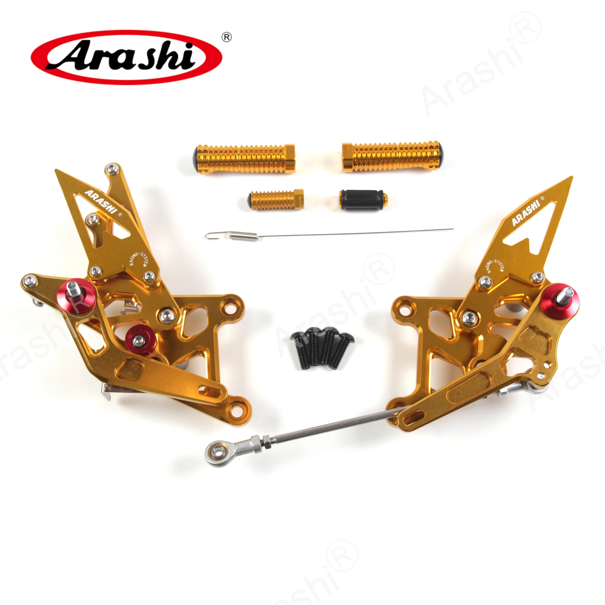 ARASHI для HONDA CBR250R 2011-2013 Rearset регулируемая подножка Rider задние наборы мотоциклетные ножные упоры CBR 250 R 2012 11 13 CNC