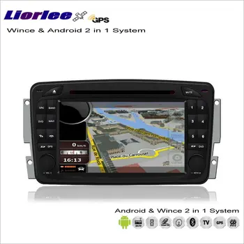

Liorlee Car Multimedia Radio GPS Navi Map Navigation Audio Video Stereo For Mercedes Benz Vaneo 2002 2003 2004 2005