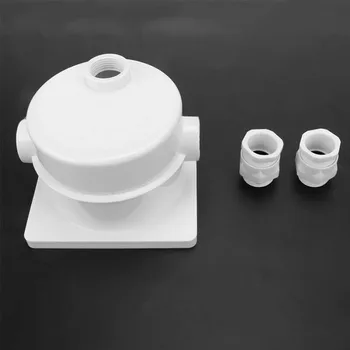 

Anti Splash Swimming Pool Underwater Safe Junction Lubricator White Light Distribution Box Practical Easy Install Replacement