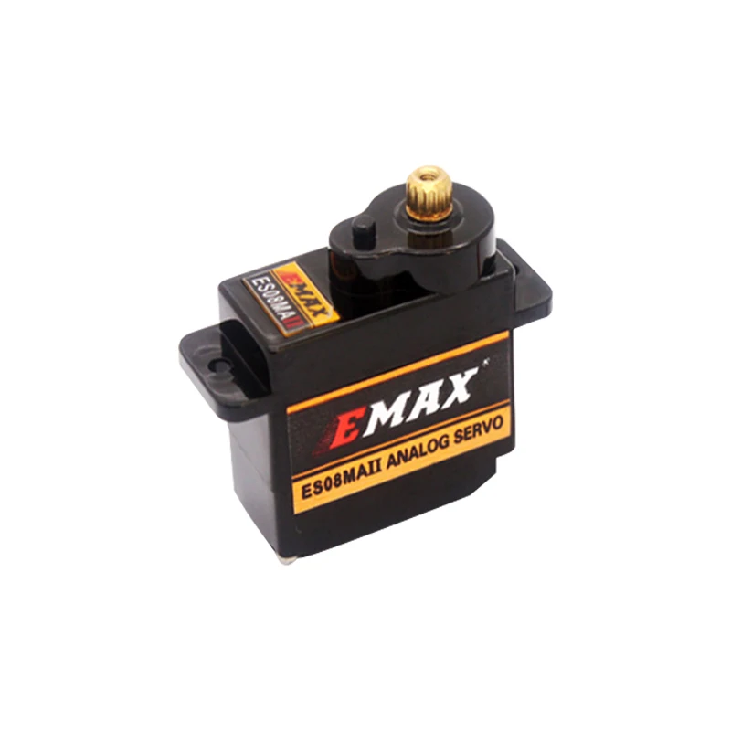 Лидер продаж Emax 8 6g Высокочувствительный мини микро сервопривод ES08AII ES08MA II
