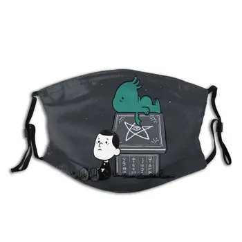 

Call Of Snoophulhu Adult Reusable Face Mask with Filter Lovecraft Cthulhu Anti Haze Dust Mask Respirator Mouth Muffle