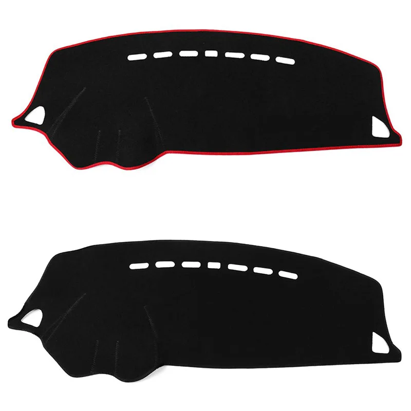 Крышка приборной панели для Mitsubishi Lancer Ex 2010 2011 2012- коврик для приборной панели Защита от солнца покрытие ковровое покрытие автомобильные аксессуары(черный