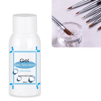 

Lghzlink 30ml Acrylic Gel Liquid slip solution easy to clean nail pen nails surface for Crystal Acryl UV Builder Gel