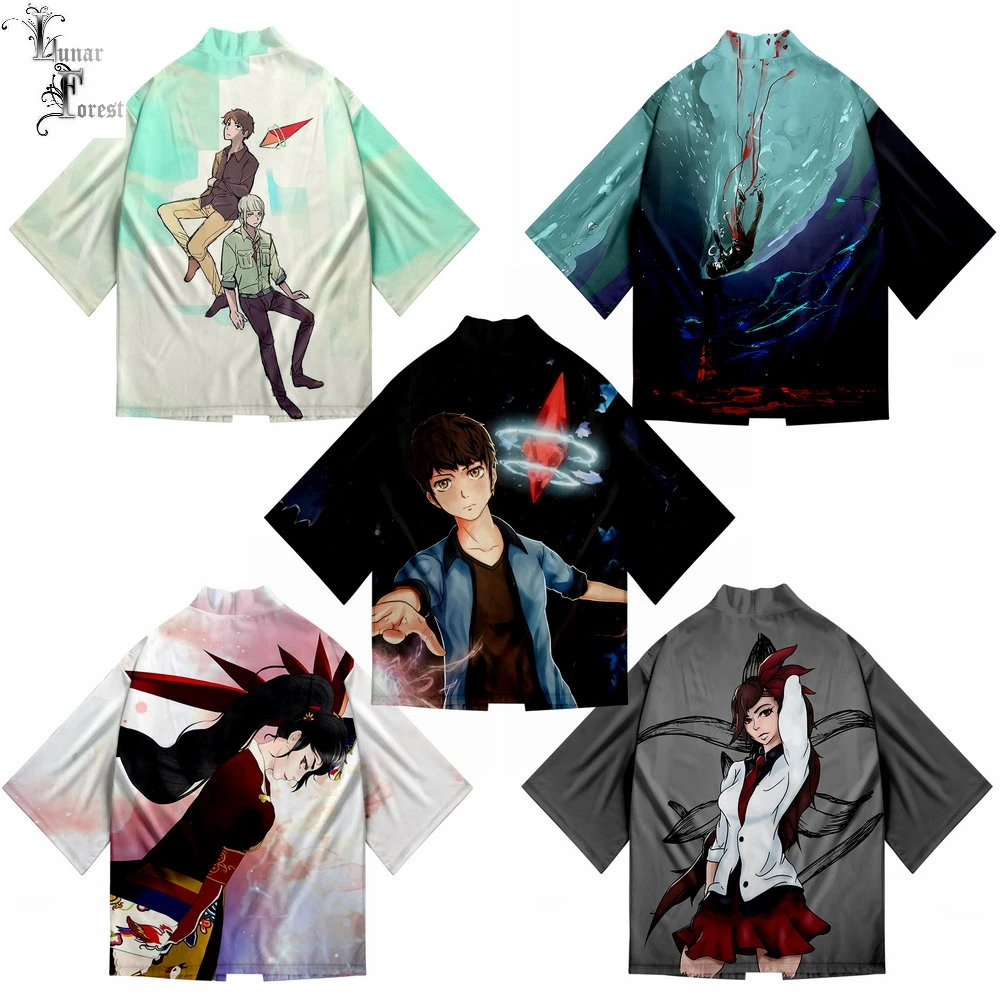 2020 New Anime Tower of God 3D Printed Japanese Kimono Haori Yukata Women/Men Fashion Summer Casual Cool Short Sleeve Streetwear |