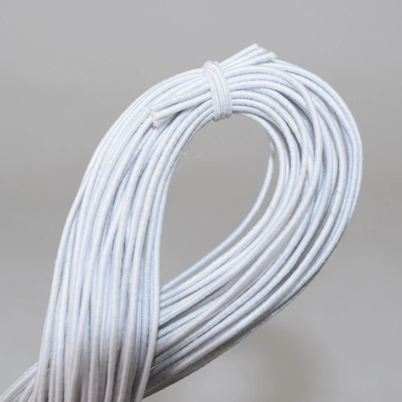 Elastic Stretch Cord Rubber Rope Nylon Bracelet Beads Strings Hair Strips Accessory DIY Jewelry Making Bracelet & Necklace