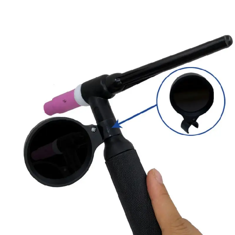 2pcsTIG Torch Shading Glass Hood 360 Rotation Translucent Large Lens Mirror 2pcsTIG Torch Shading Glass Hood 360 Rotation Translucent Large Lens Mirror