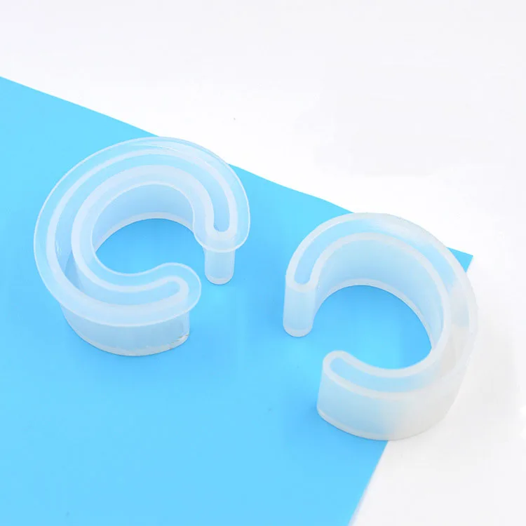 C shape Bracelet 1 шт стерео плоская сферическая/C Форма для изготовления ювелирных изделий силиконовая форма эпоксидная смола, форма для ювелирных изделий DIY Смола декоративное ремесло - Цвет: C shape Bracelet