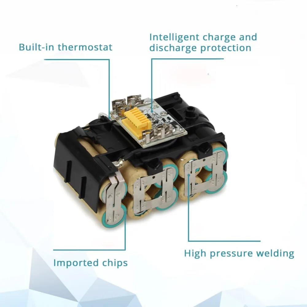 18 V 6000 mAh Перезаряжаемые литий-ионный Батарея для Makita Мощность инструмент 194309-1 BL1815 BL1830 BL1840 LXT400 светодиодный свет новый обновления PCB