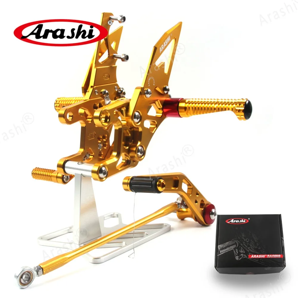 Arashi мотоциклетная регулируемая подножка для HONDA CBR1000RR non-ABS 2012 2013 CBR 1000 RR CNC Rider подножки