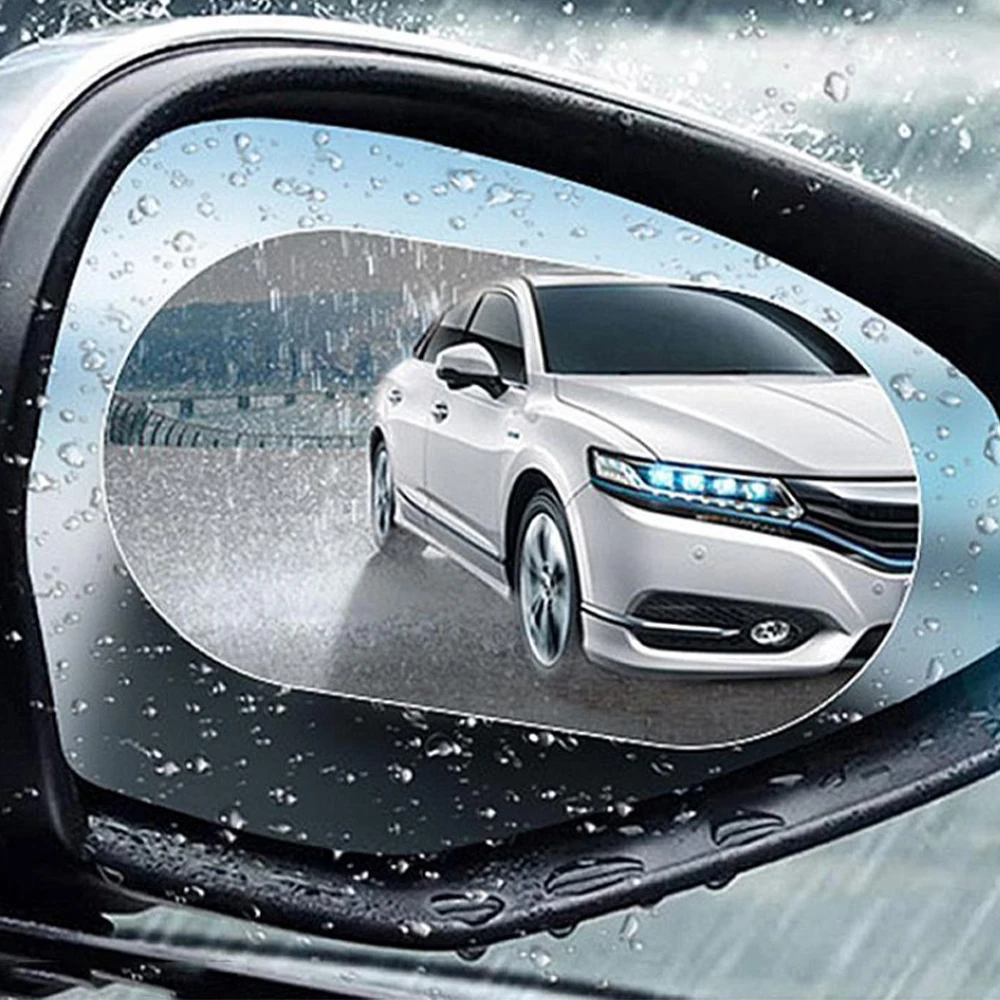 

Car sticker rearview mirror rainproof film Mirror membrane after side window rewind Waterproof anti - fog anti - rain film