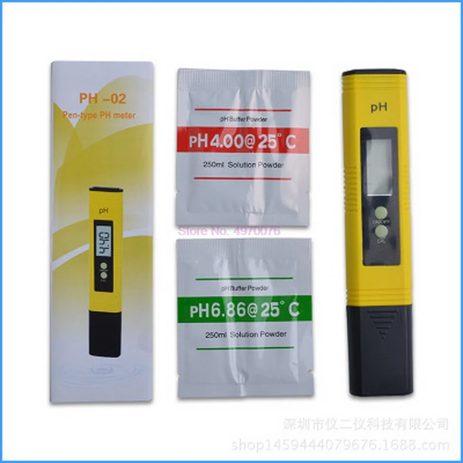  20pc PH TDS 미터 테스터 휴대용 펜 디지털 0.01 고정밀 필터 측정 수질 순도 테스트 도구, 휴대용 펜