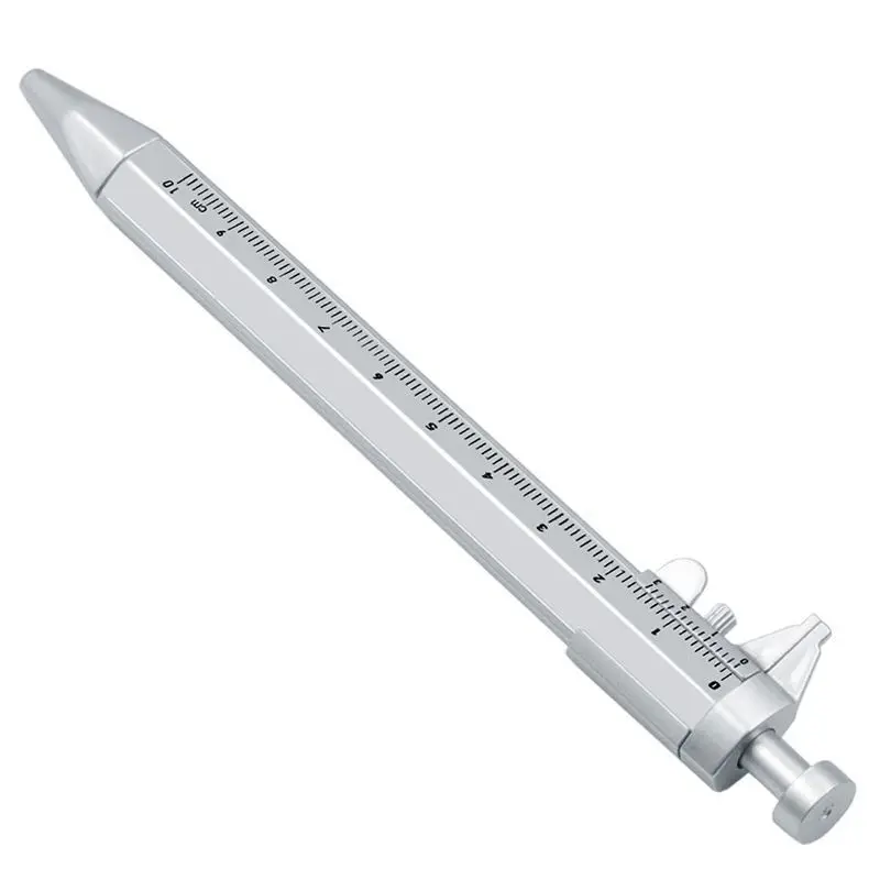 0-100mm Multifunction Ballpoint Pen Vernier Caliper Ball Stationery Roller Y6C6