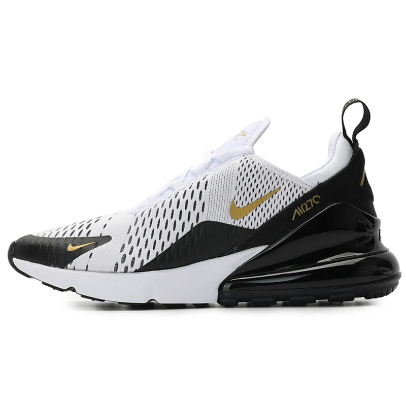 Оригинальные подлинные мужские кроссовки для бега от Nike Air Max 270, удобные дышащие кроссовки с сеткой, Спортивная Дизайнерская обувь, новинка, CN7077 - Цвет: AV7892-100