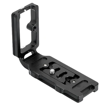 

L Type Professional Bracket Tripod Quick Release Plate Head Base Handle Grip for Nikon D610/D710 Camera