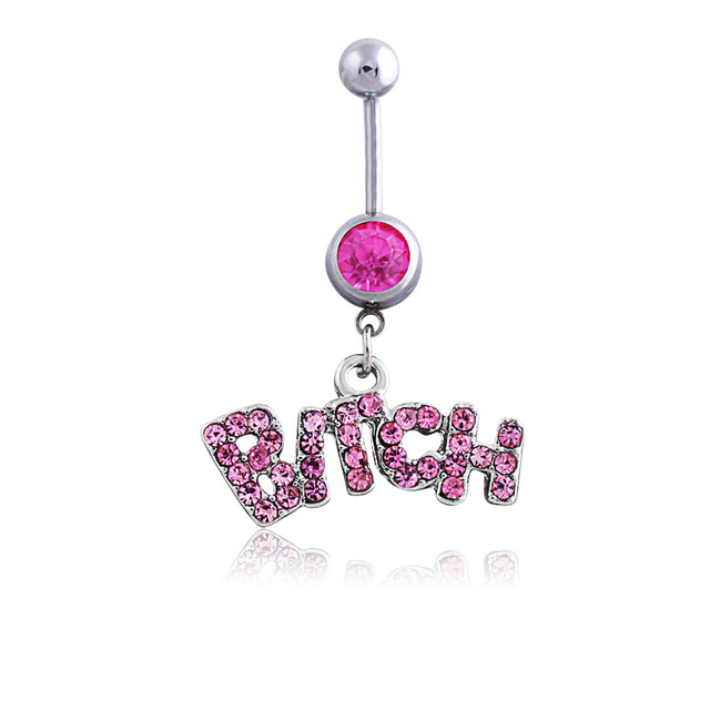 Belly Button Ring 14G Cute Fox Belly Ring Bunny Sexy Navel Piercing Rabbit Belly Bar Elephant Ombligo Pircing Owl Cat
