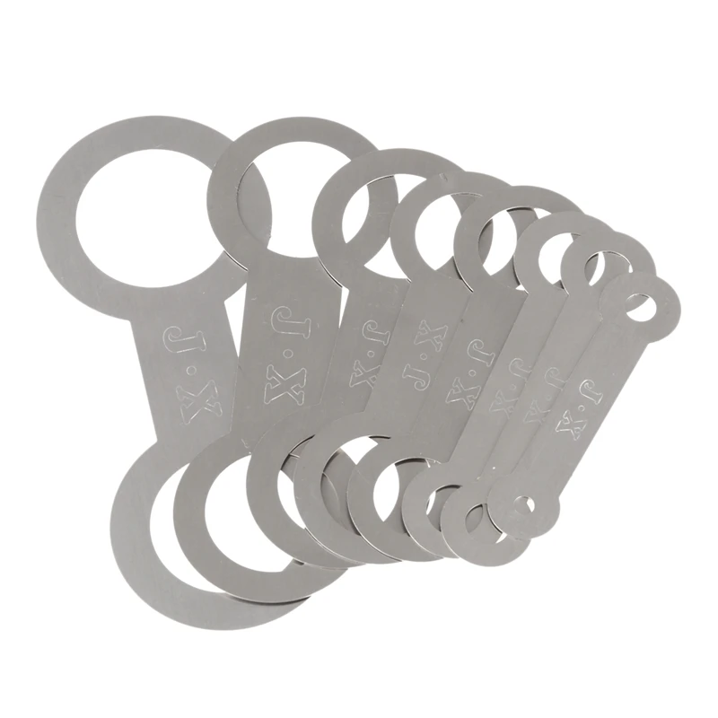 8 Pcs Woodwind Saxophone Repair Tool for ALto/Soprano/Tenor Musical Instrument Replace Flat Pressure Pad | Спорт и развлечения