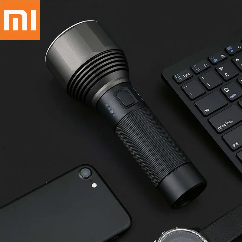 XIAOMI Youpin NexTool 2000 лм 380 м USB-C перезаряжаемый 5 режимов IPX7 водонепроницаемый светодиодный фонарь тип-c для кемпинга