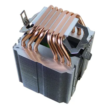 

6 Heatpipe 9CM RGB LED Computer CPU Cooler Fan Cooling Heatsink Radiator for Intel LGA 1150/1151/1155/1156/775/1366 AMD AM2 AM3