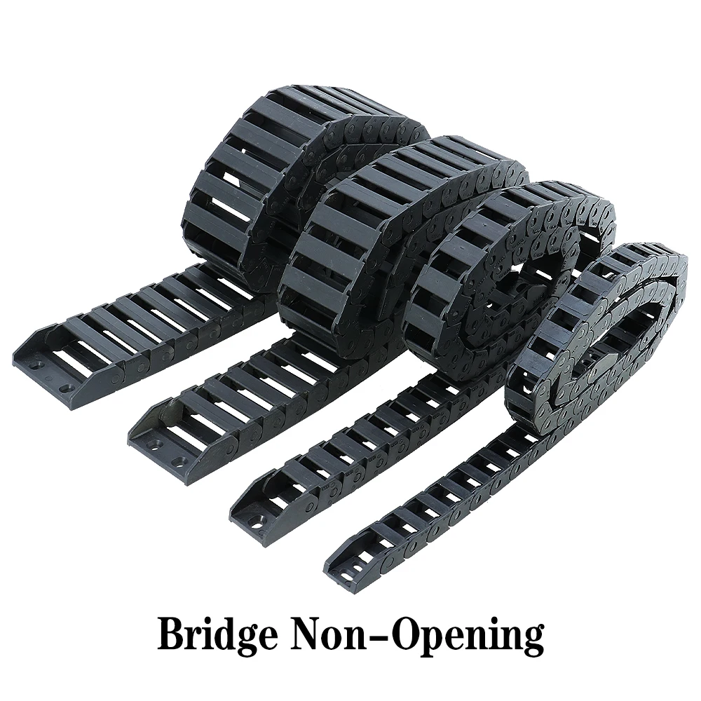 Bridge Cable Chain 10series and 15series Wire Transmission Carrier Plastic Drag Towline For 3D Printer CNC Engraving Machine