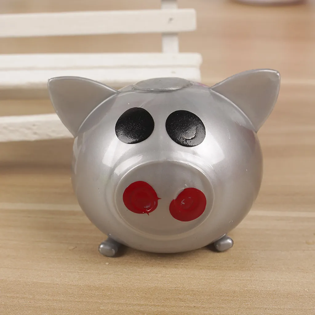 1 шт. Jello Pig милый антистресс Splat водный мяч-свинка вентиляционная игрушка мягкая антистресс снятие стресса Смешные развивающие игрушки