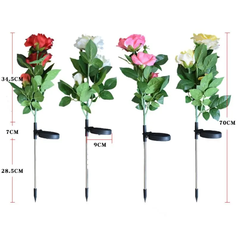 

Solar Light Simulation Flower Garden Decoration Light Outdoor Lawn Landscape Light