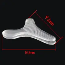 1 пара, новинка,, модная силиконовая Т-образная Антифрикционная гелевая стелька для обуви на высоком каблуке, подушка для защиты ног
