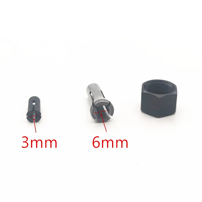 Железный патрон для Makita GD0600 906 763620-8 3 мм 6 763627-4 gd063 GD0601 электроинструмент