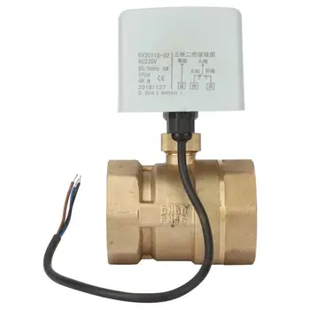 

6W 50/60Hz Electric Ball Valve AC220V DN50 2 Inch 2-Way 3-Wire Brass Electric Motorized Ball Valve