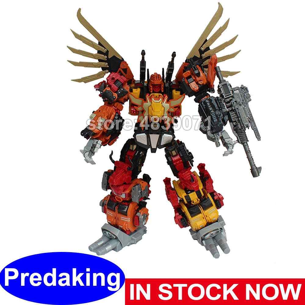 Экшн-фигурка JinBao G1 MMC предписывающая Feral Rex predbeacon 5 в 1 большая Роботизированная
