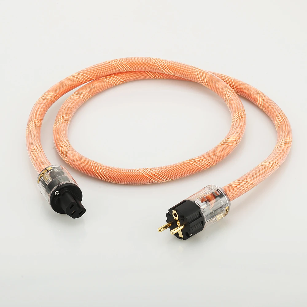 P113 5N OFC Чистая медь EU Schuko Power аккорд AC сетевой кабель HIFI 1 м|audiophile power cables|power cable
