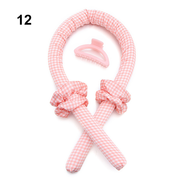 Easy To Use Heatless Curling Rod Lazy Curler Silk Curling Ribbon Make Hair Curly Wave Formers Headband Wave Formers