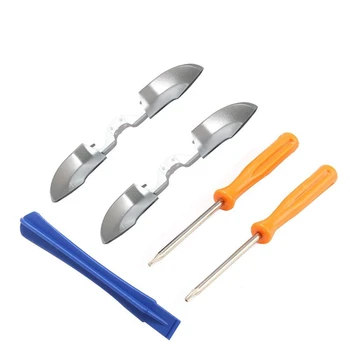 

Upgraded Bumpers LB RB Triggers Replacement Buttons Parts - Oil Injection Design with T6 T8 Screwdriver Repair Kit for One