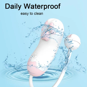 APP Wireless Vibrator Vagina Ball G-spot Clitoris Stimulator Jumping Egg Female Masturbation Cat Paw Cat Palm Love Egg Sex Toys 5
