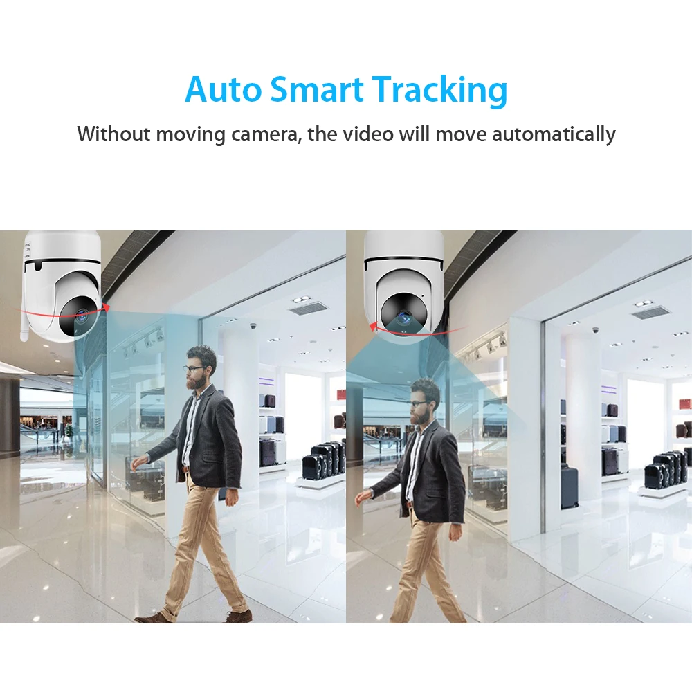 Home Security IP Camera Wireless Smart WiFi Camera WI-FI Audio Record Surveillance Baby Monitor HD Mini CCTV Camera YCC365 Cam