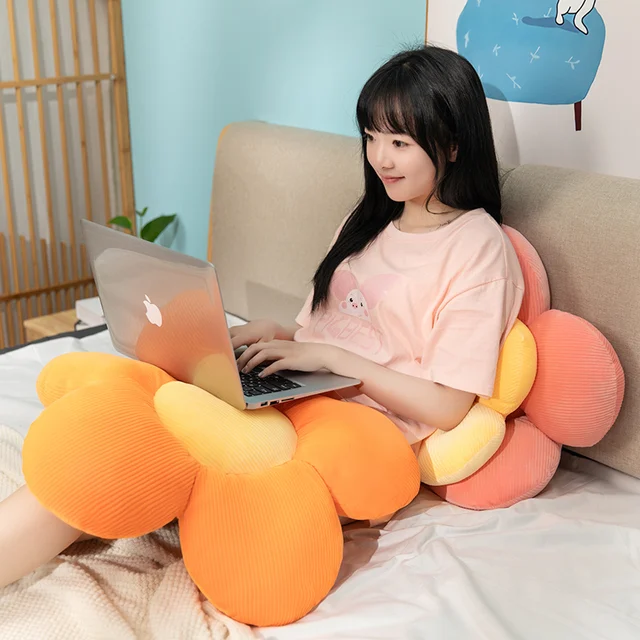 1pc 40-60cm Colorful Plant Flowers Plush Toy Beautiful Flower Plush Cushion Stuffed Soft Sofa Bed Pillow Girls Room Decor Gift 3