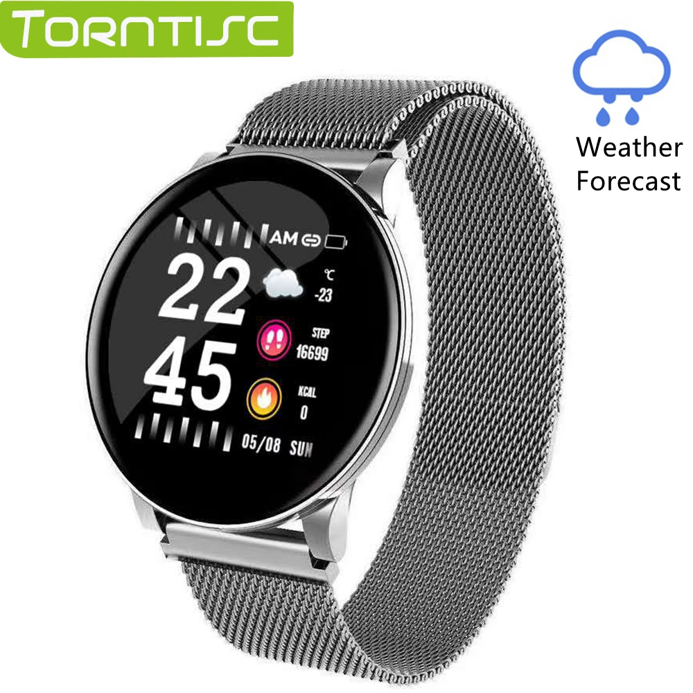 

Newest Smart Watch Men Android IOS Weather Forecast Waterproof Blood Pressure Oxygen Monitor Pedometer Call Reminder Smartwatch