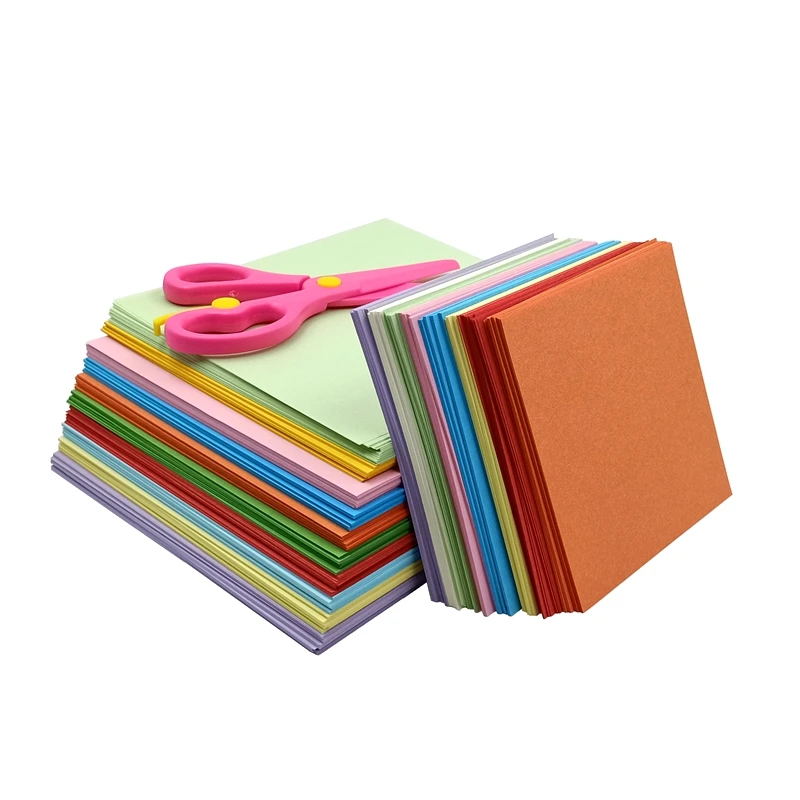 15x15cm children's mixed colour 10 Assorted Colors Square paper