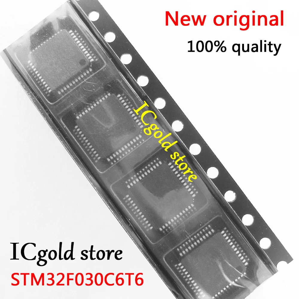 

Набор схем STM32F030C8T6 STM32F030C6T6 STM32F 030C8T6 STM32 F030C6T6, 10 шт.