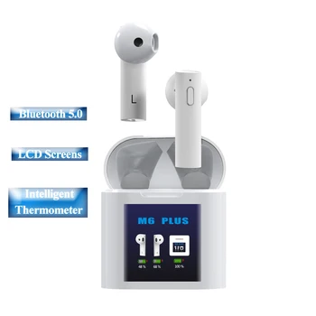 

Bluetooth Earphone True Wireless Noise Cancelling Mic Earbuds 5.0 TWS Headsets Earbuds for Xiaomi Redmi Mi
