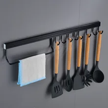 Пространство алюминиевая паста кухонная стойка кухонные принадлежности настенный стеллаж для хранения резак многофункциональная кухонная стойка для дома