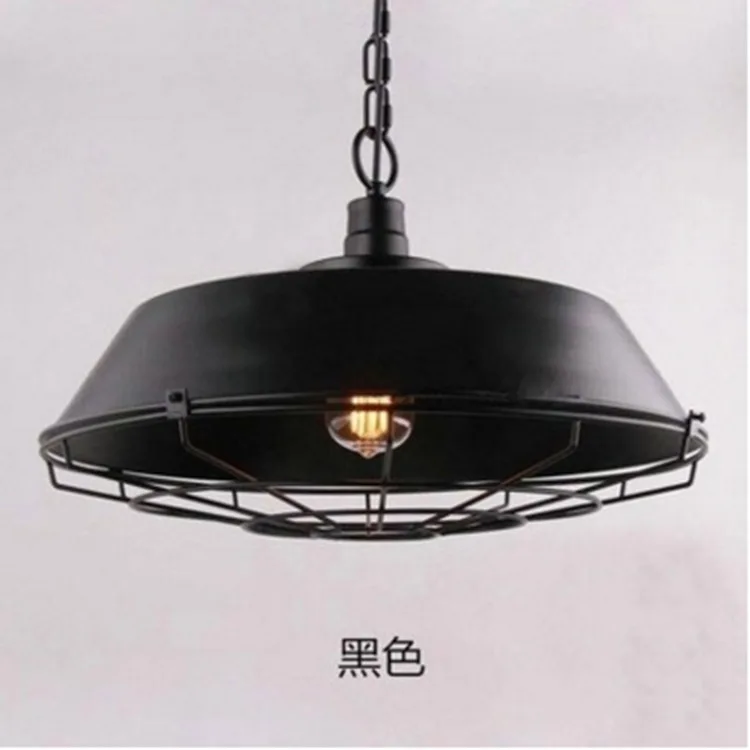 

LOFT Industrial Control Retro American-Style Restaurant Bar Living Room Bedroom Iron Art Pot Cover Iron Wire Mesh Enclosure Chan