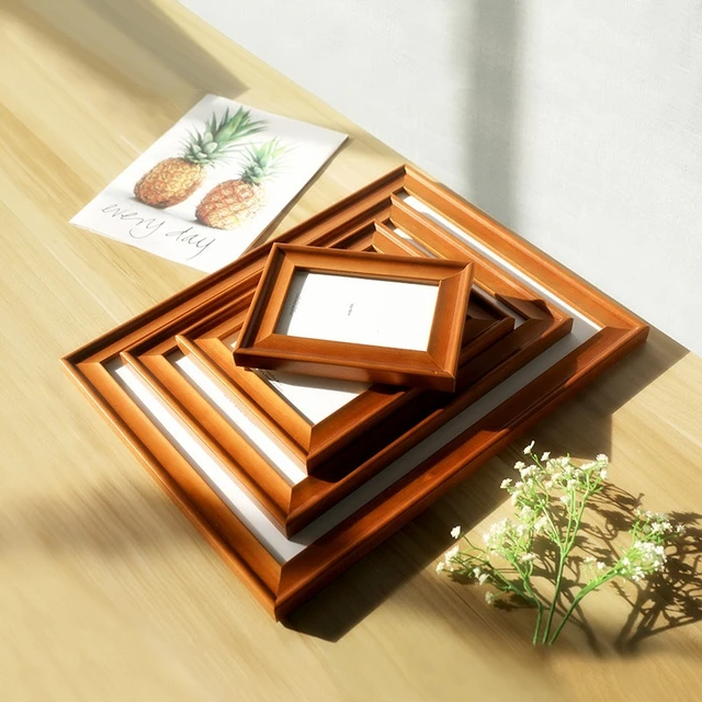 6/7/8/10 Hüvelyk Modern Egyszerű Fa Képkeret Nappali Díszek - Image 2