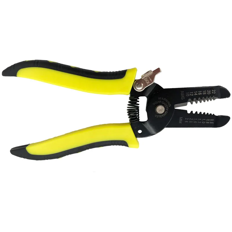 

Portable Wire Strippers For Cutting Cables , Stripping And Crimping Pliers , Multifunctional Electrician Hand Tools