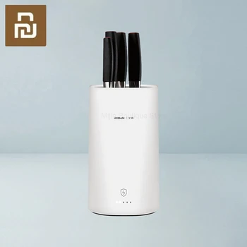 

Youpin UV Automatic Disinfection Knife and Chopstick Holder 360-degree Drying System Kitchen Household Multifunctional Rack