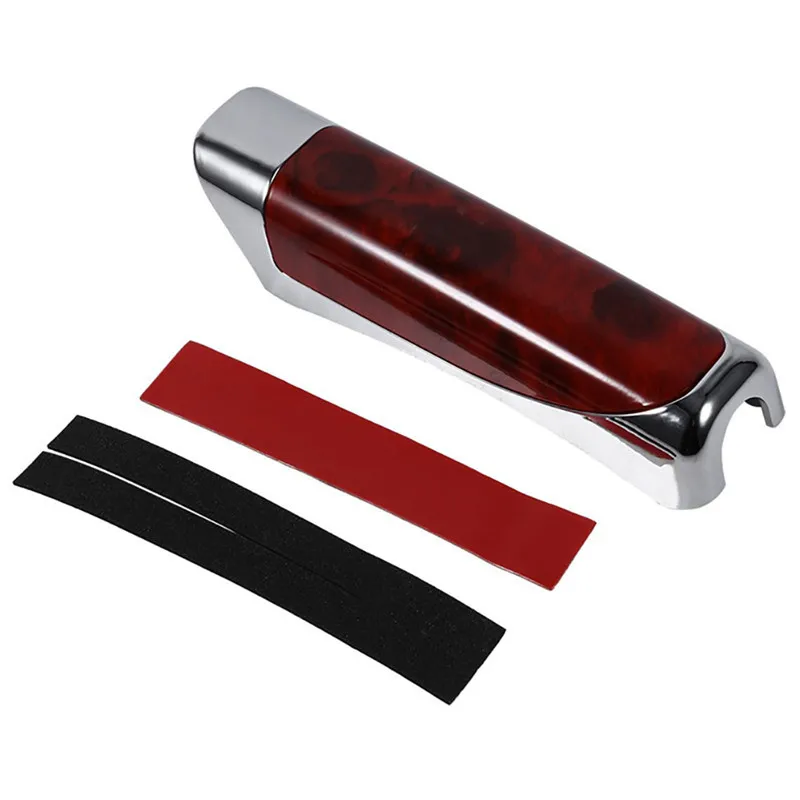 Universal Car Hand Brake High Quality ABS Smooth Comfortable Carbon Fiber Style Protector Decor Cover SUV Accessory