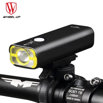 

Wheel up USB Rechargeable Bike Light Front Handlebar Cycling Led Light Battery Flashlight Torch Headlight Bicycle Accessories JC