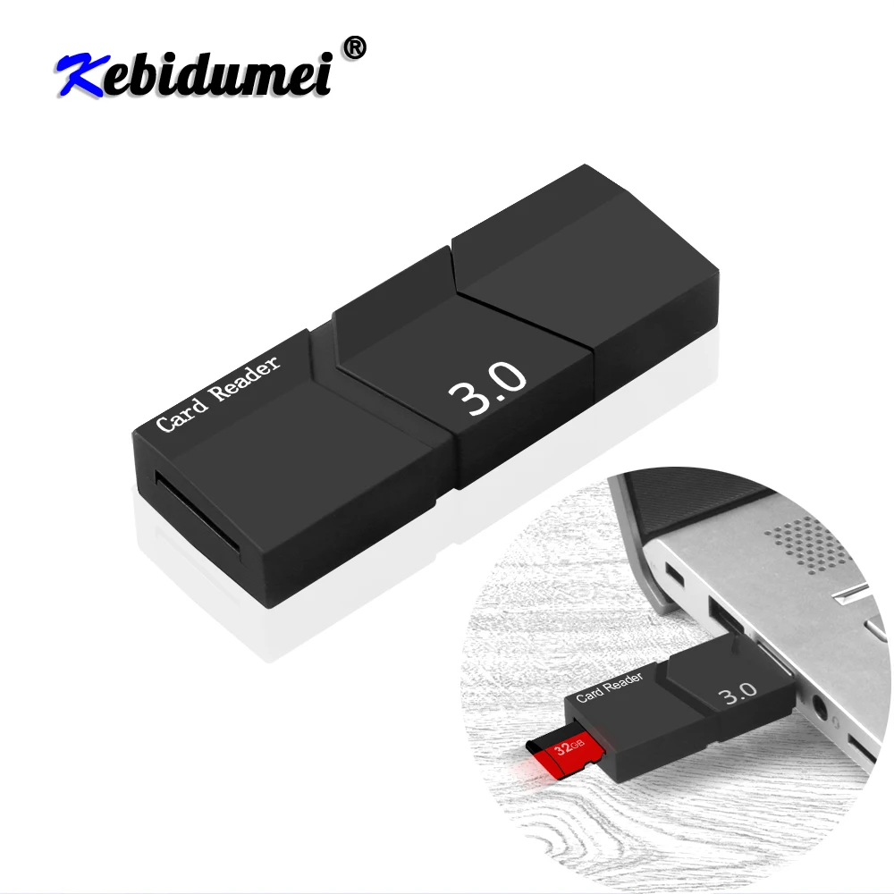 Kebidumei USB кардридер 3 0 для TF Micro SD адаптер конвертер Интеллектуальный